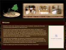 Tablet Screenshot of myforestfloor.com